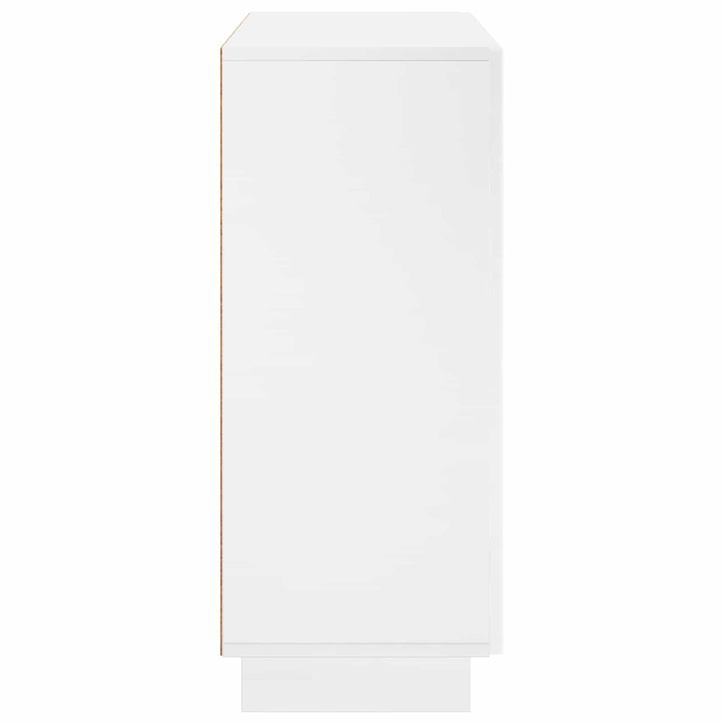 vidaXL Sideboard High Gloss White 85.5 x 31 x 75 cm Engineered Wood