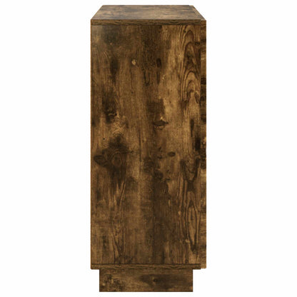 vidaXL Sideboard Smoked Oak 85.5 x 31 x 75 cm Engineered Wood