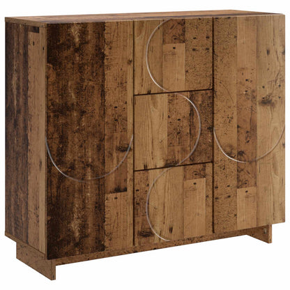 vidaXL Sideboard Old Wood 85.5 x 31 x 75 cm Engineered Wood