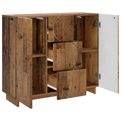 vidaXL Sideboard Old Wood 85.5 x 31 x 75 cm Engineered Wood