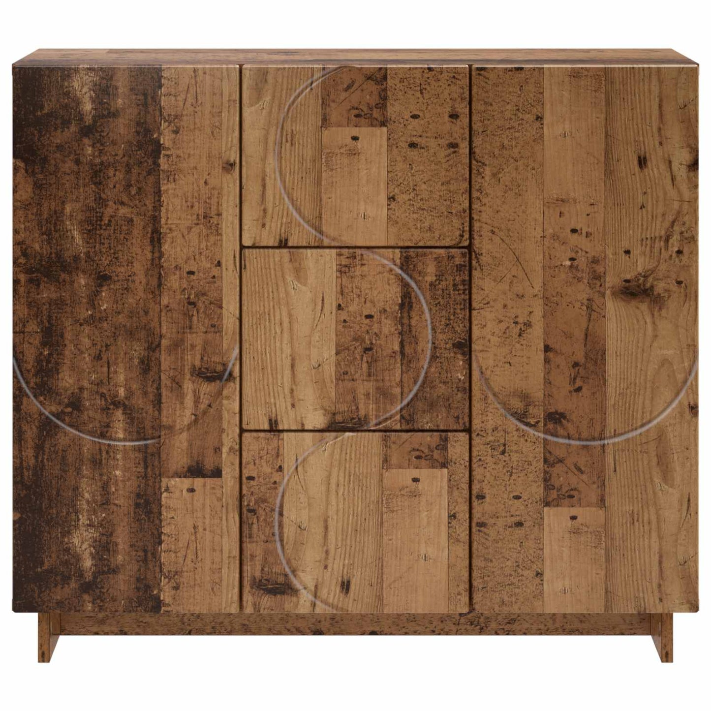 vidaXL Sideboard Old Wood 85.5 x 31 x 75 cm Engineered Wood