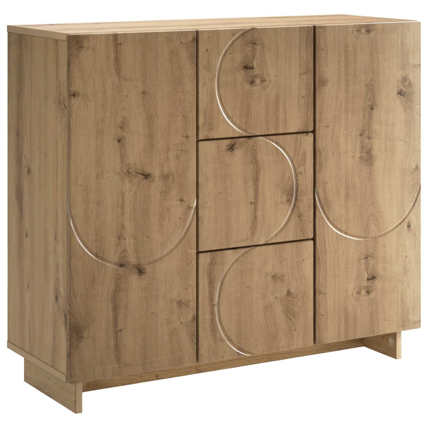 vidaXL Sideboard Artisan Oak 85.5 x 31 x 75 cm Engineered Wood