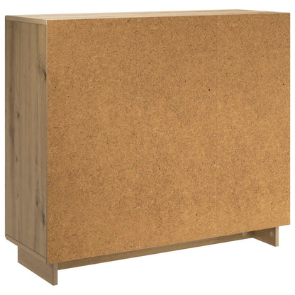 vidaXL Sideboard Artisan Oak 85.5 x 31 x 75 cm Engineered Wood