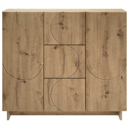 vidaXL Sideboard Artisan Oak 85.5 x 31 x 75 cm Engineered Wood