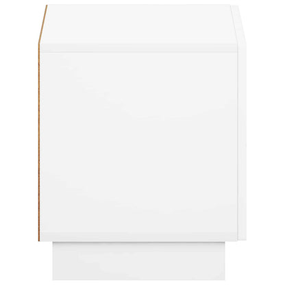 vidaXL TV Stand 60 x 34.5 x 40 cm White Engineered Wood
