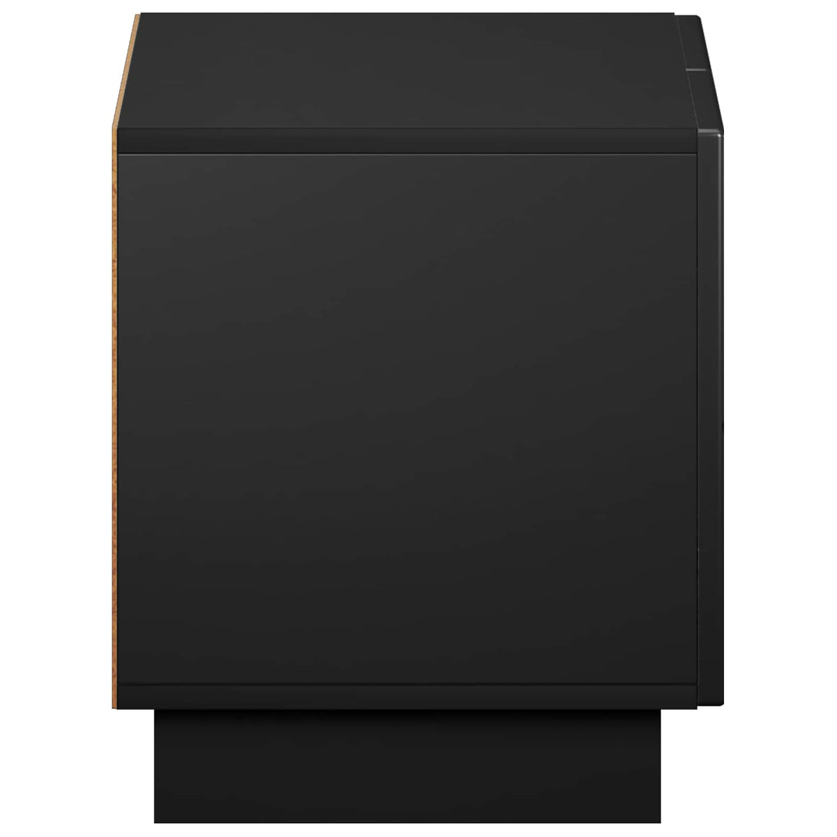 vidaXL TV Stand 60 x 34.5 x 40 cm Black Engineered Wood