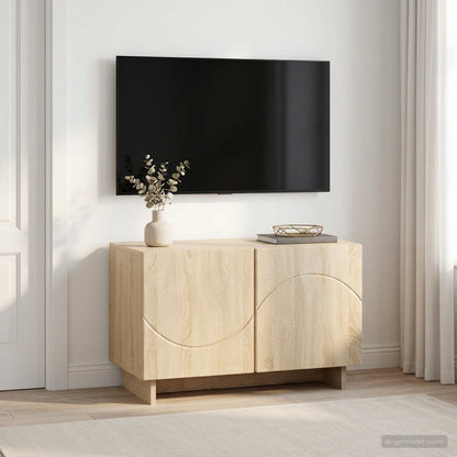vidaXL TV Stand 60 x 34.5 x 40 cm Sonoma Oak Engineered Wood