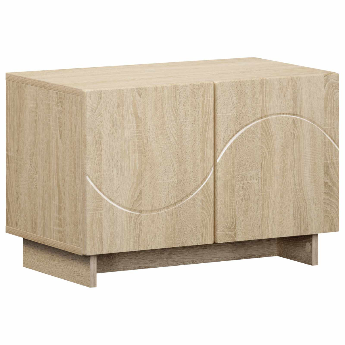 vidaXL TV Stand 60 x 34.5 x 40 cm Sonoma Oak Engineered Wood