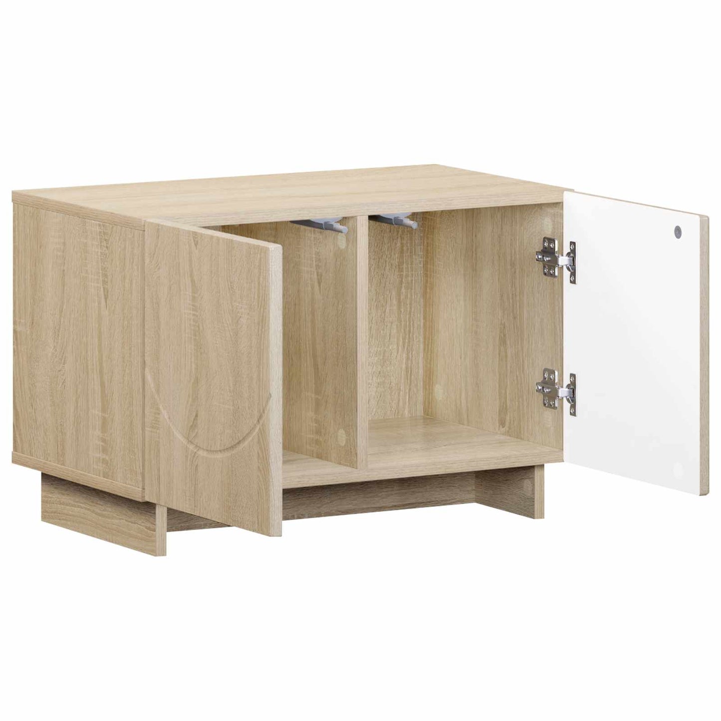 vidaXL TV Stand 60 x 34.5 x 40 cm Sonoma Oak Engineered Wood