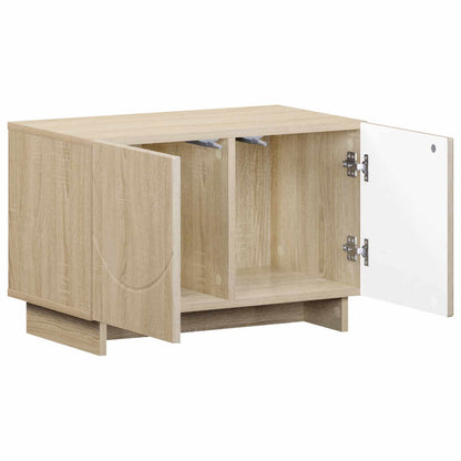 vidaXL TV Stand 60 x 34.5 x 40 cm Sonoma Oak Engineered Wood