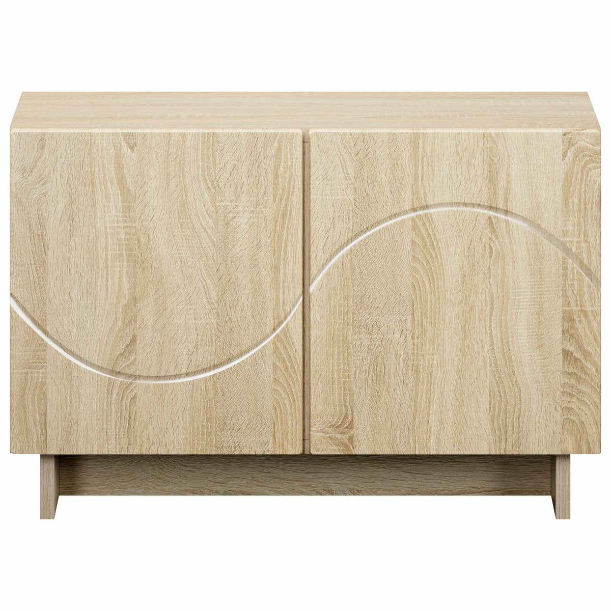 vidaXL TV Stand 60 x 34.5 x 40 cm Sonoma Oak Engineered Wood