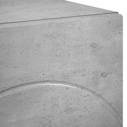 vidaXL TV Stand 60 x 34.5 x 40 cm Concrete Grey Engineered Wood
