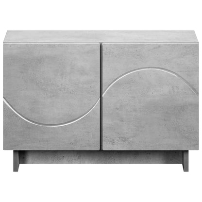 vidaXL TV Stand 60 x 34.5 x 40 cm Concrete Grey Engineered Wood