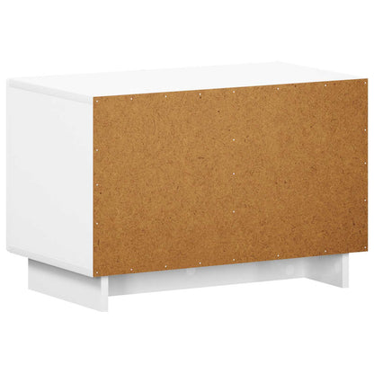 vidaXL TV Stand 60 x 34.5 x 40 cm High Gloss White Engineered Wood