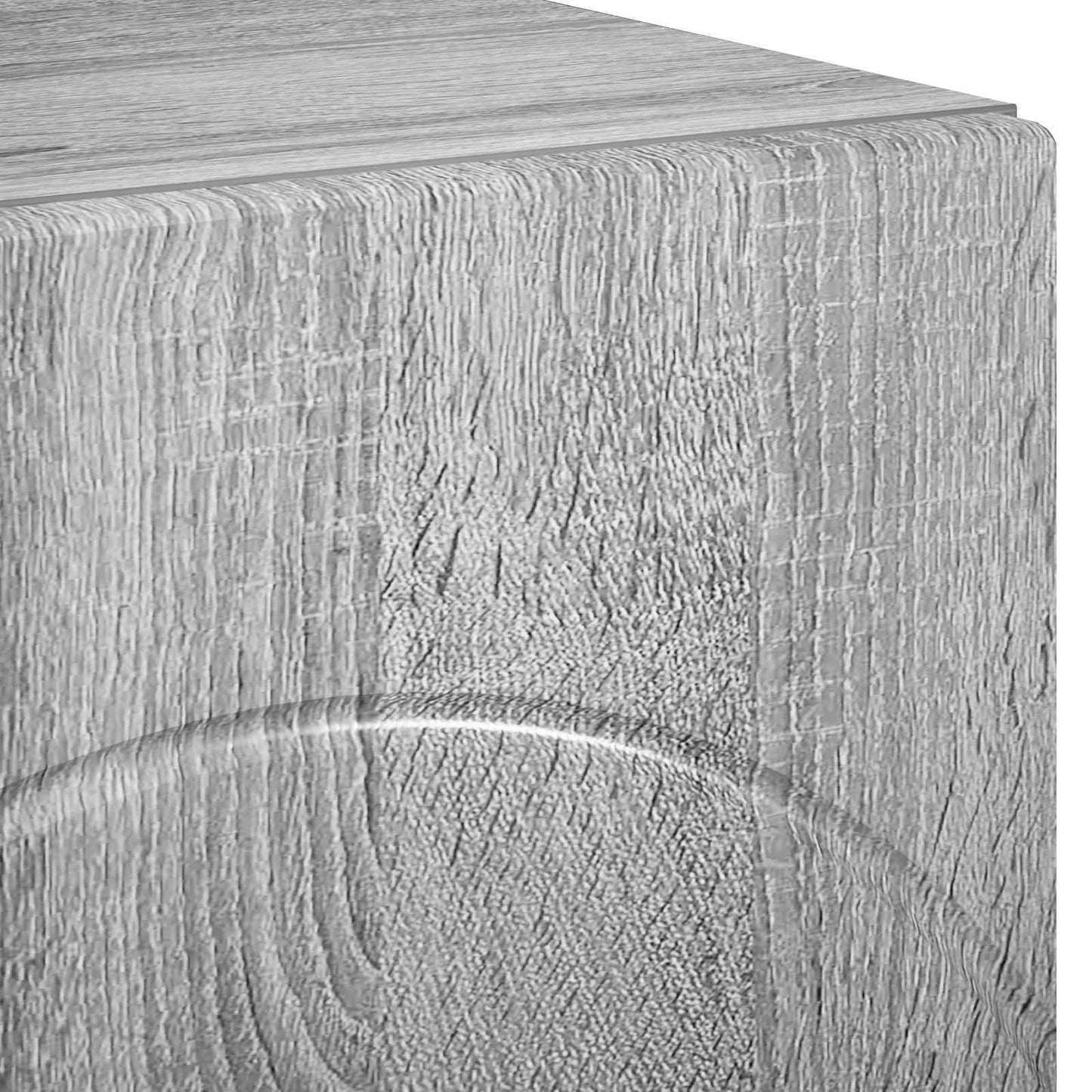 vidaXL TV Stand 60 x 34.5 x 40 cm Grey Sonoma Engineered Wood