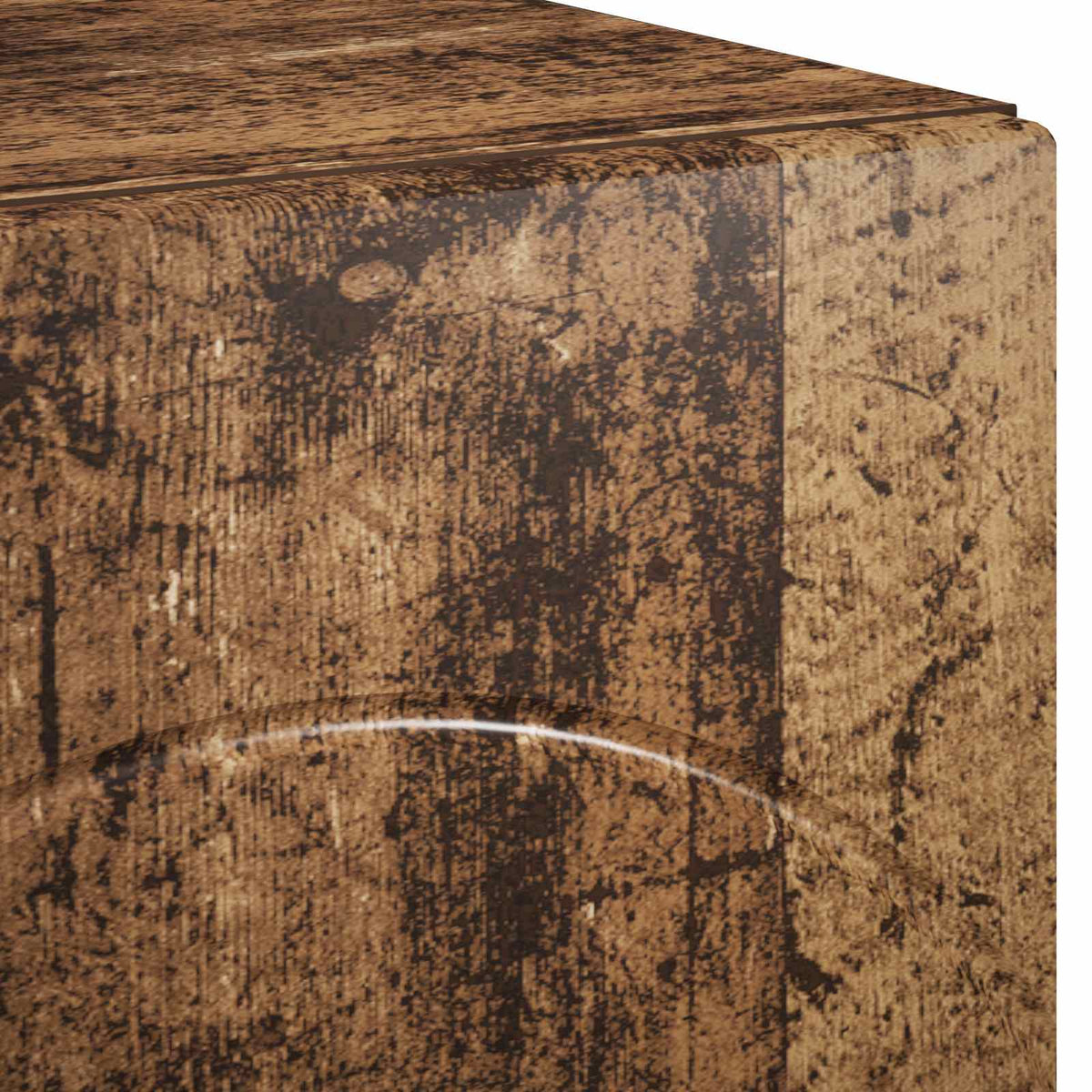 vidaXL TV Stand 60 x 34.5 x 40 cm Old Wood Engineered Wood