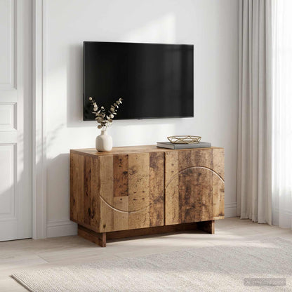 vidaXL TV Stand 60 x 34.5 x 40 cm Old Wood Engineered Wood