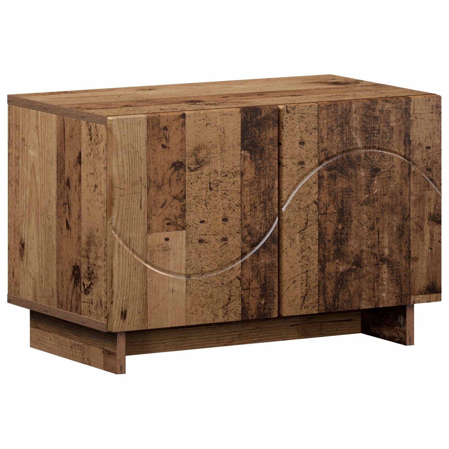 vidaXL TV Stand 60 x 34.5 x 40 cm Old Wood Engineered Wood