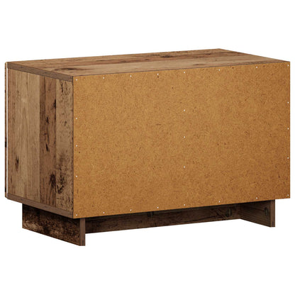vidaXL TV Stand 60 x 34.5 x 40 cm Old Wood Engineered Wood