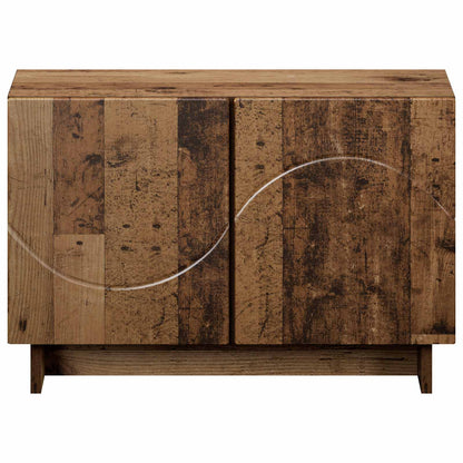 vidaXL TV Stand 60 x 34.5 x 40 cm Old Wood Engineered Wood