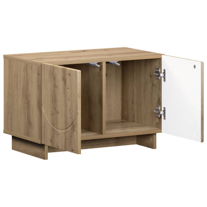vidaXL TV Stand 60 x 34.5 x 40 cm Artisan Oak Engineered Wood