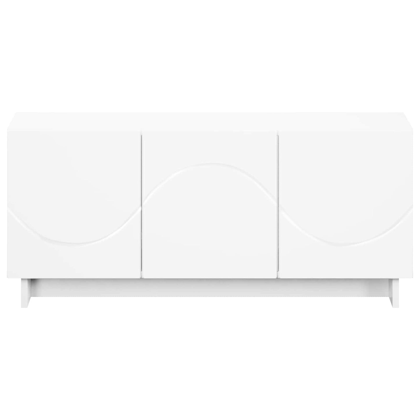 vidaXL TV Stand 90 x 34.5 x 40 cm White Engineered Wood