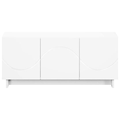 vidaXL TV Stand 90 x 34.5 x 40 cm White Engineered Wood