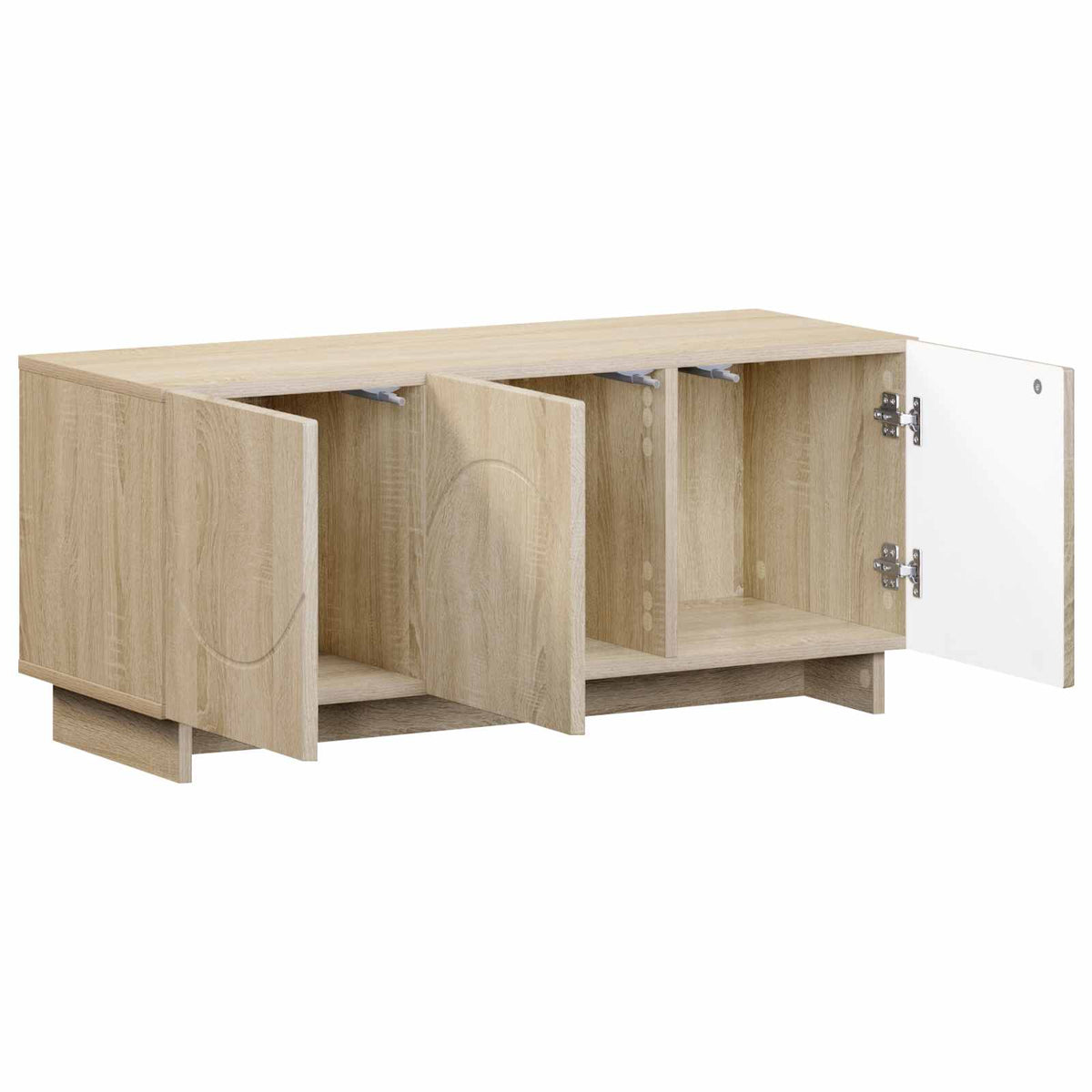 vidaXL TV Stand 90 x 34.5 x 40 cm Sonoma Oak Engineered Wood