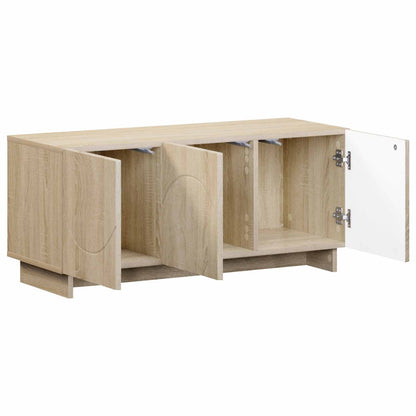 vidaXL TV Stand 90 x 34.5 x 40 cm Sonoma Oak Engineered Wood