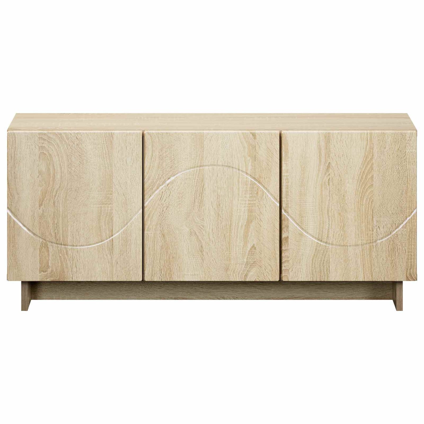 vidaXL TV Stand 90 x 34.5 x 40 cm Sonoma Oak Engineered Wood