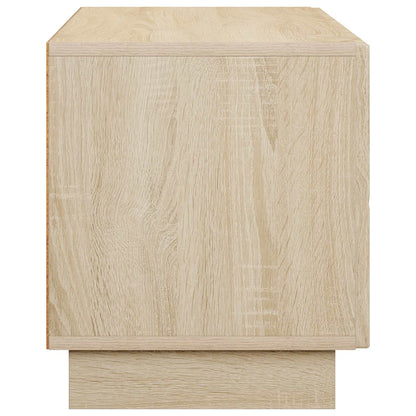 vidaXL TV Stand 90 x 34.5 x 40 cm Sonoma Oak Engineered Wood