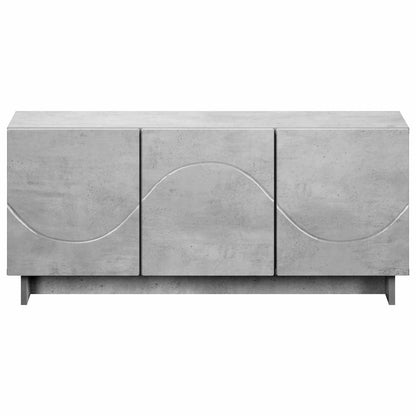 vidaXL TV Stand 90 x 34.5 x 40 cm Concrete Grey Engineered Wood