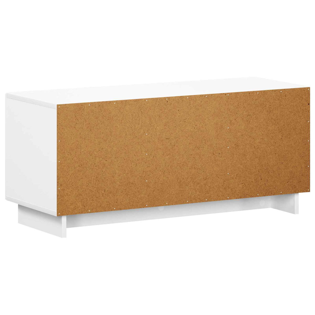 vidaXL TV Stand 90 x 34.5 x 40 cm High Gloss White Engineered Wood
