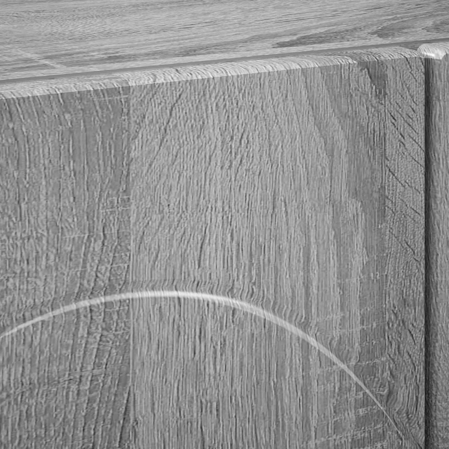 vidaXL TV Stand 90 x 34.5 x 40 cm Grey Sonoma Engineered Wood