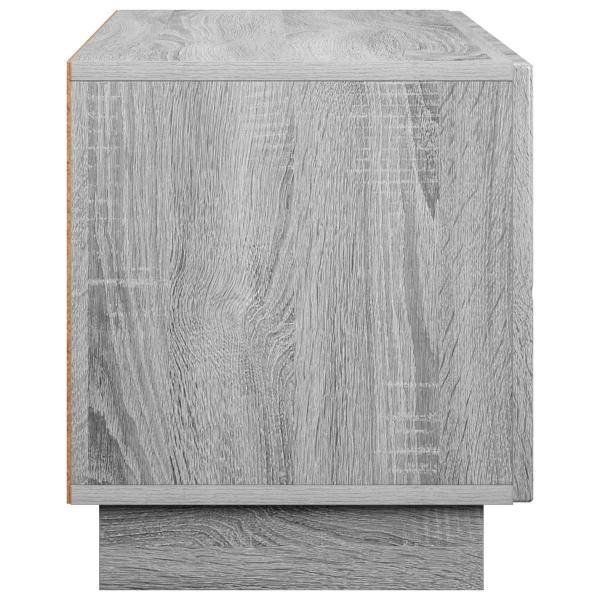vidaXL TV Stand 90 x 34.5 x 40 cm Grey Sonoma Engineered Wood