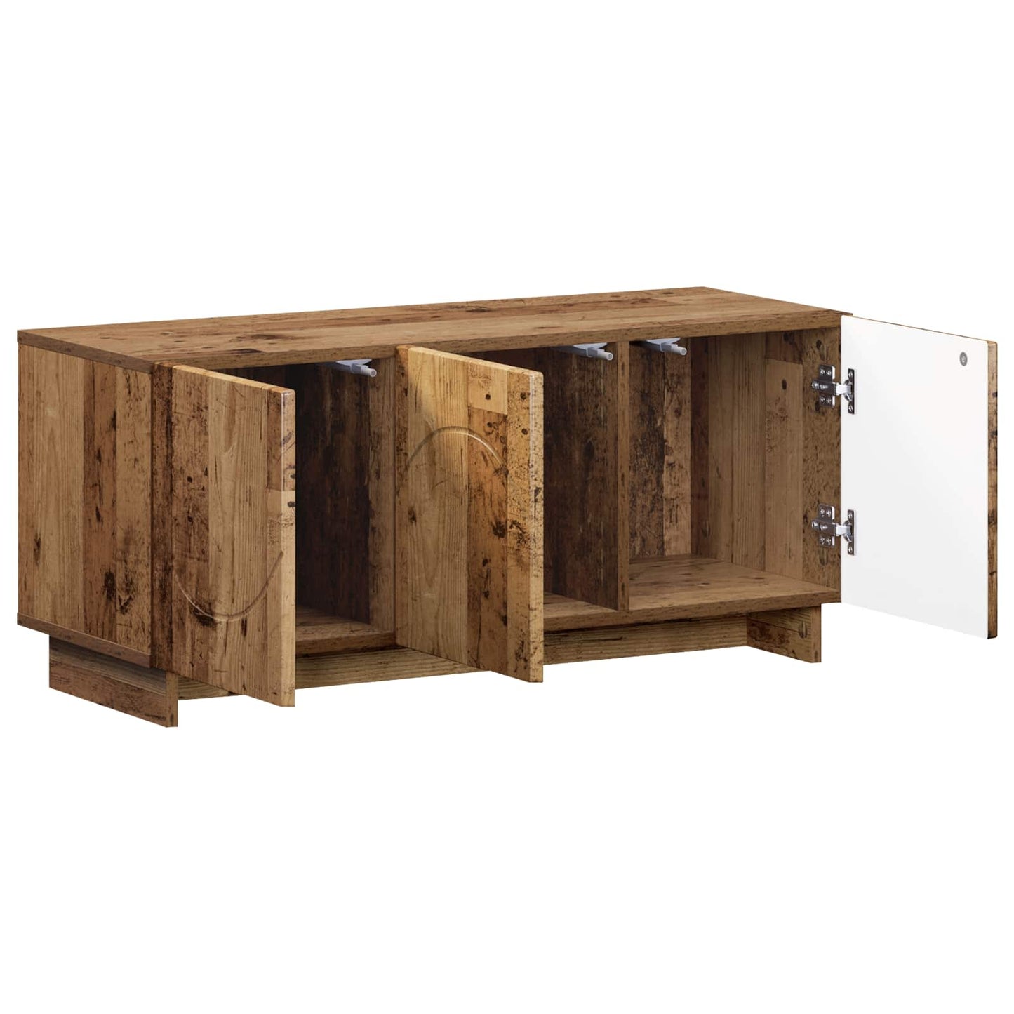 vidaXL TV Stand 90 x 34.5 x 40 cm Old Wood Engineered Wood