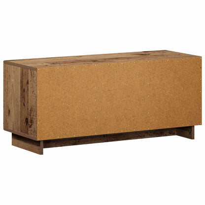 vidaXL TV Stand 90 x 34.5 x 40 cm Old Wood Engineered Wood