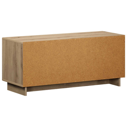 vidaXL TV Stand 90 x 34.5 x 40 cm Artisan Oak Engineered Wood