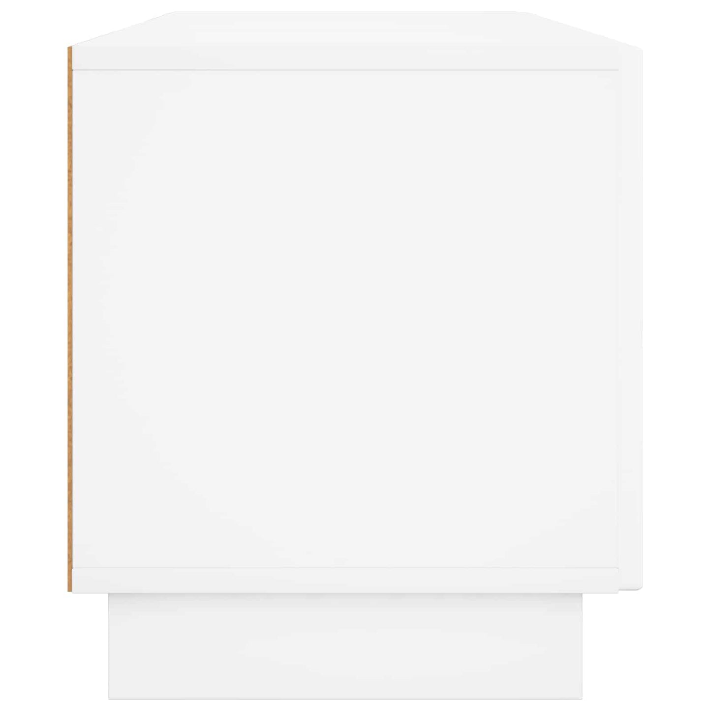 vidaXL TV Stand 140 x 34.5 x 40 cm White Engineered Wood