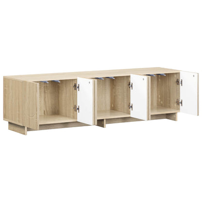 vidaXL TV Stand 140 x 34.5 x 40 cm Sonoma Oak Engineered Wood