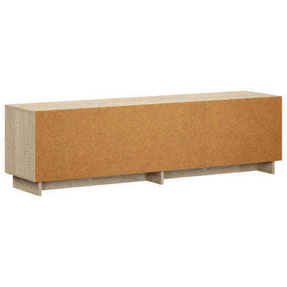 vidaXL TV Stand 140 x 34.5 x 40 cm Sonoma Oak Engineered Wood