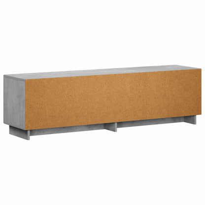 vidaXL TV Stand 140 x 34.5 x 40 cm Concrete Grey Engineered Wood