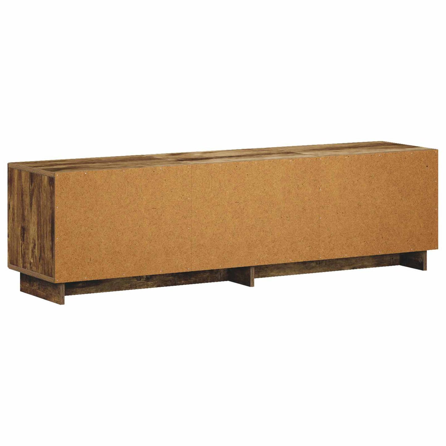 vidaXL TV Stand 140 x 34.5 x 40 cm Smoked Oak Engineered Wood