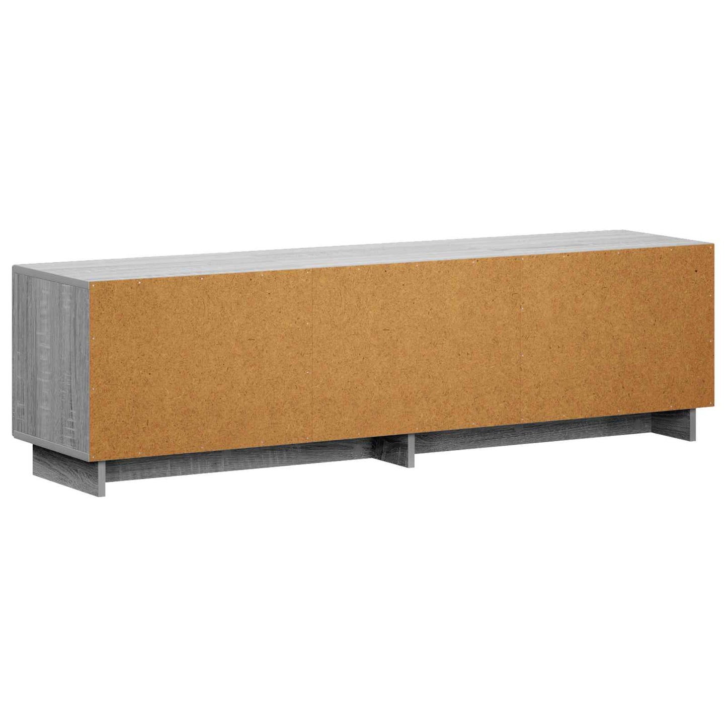 vidaXL TV Stand 140 x 34.5 x 40 cm Grey Sonoma Engineered Wood
