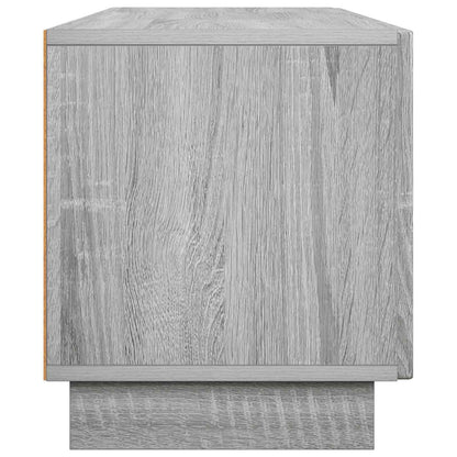 vidaXL TV Stand 140 x 34.5 x 40 cm Grey Sonoma Engineered Wood