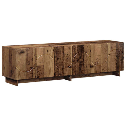 vidaXL TV Stand 140 x 34.5 x 40 cm Old Wood Engineered Wood