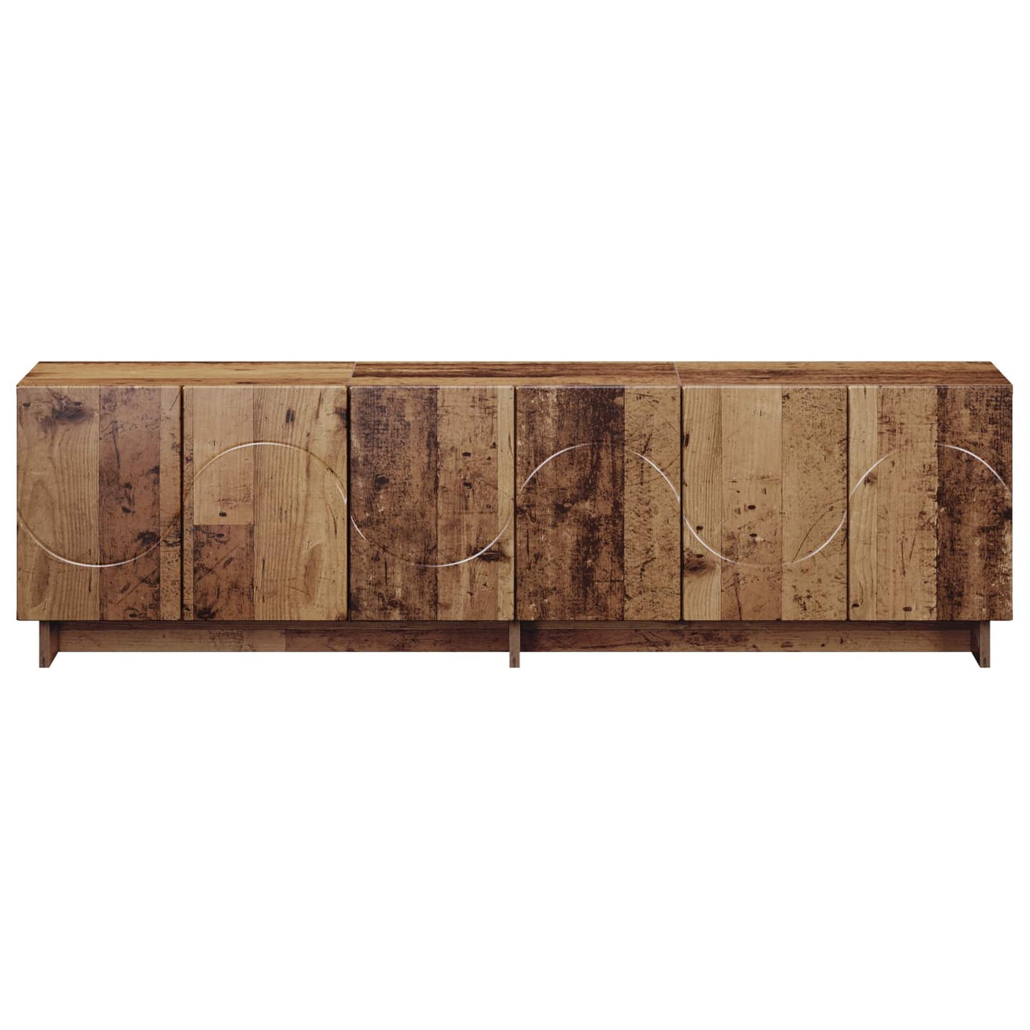 vidaXL TV Stand 140 x 34.5 x 40 cm Old Wood Engineered Wood
