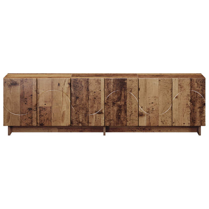 vidaXL TV Stand 140 x 34.5 x 40 cm Old Wood Engineered Wood