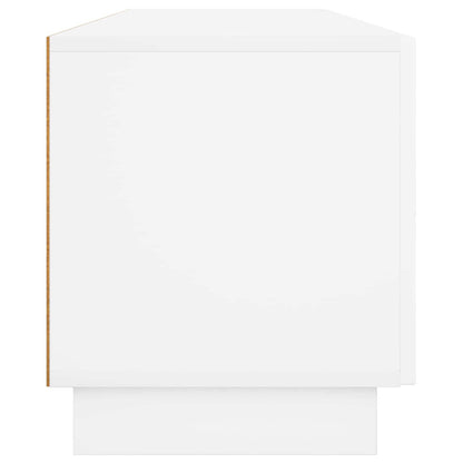 vidaXL TV Stand 180 x 34.5 x 40 cm White Engineered Wood