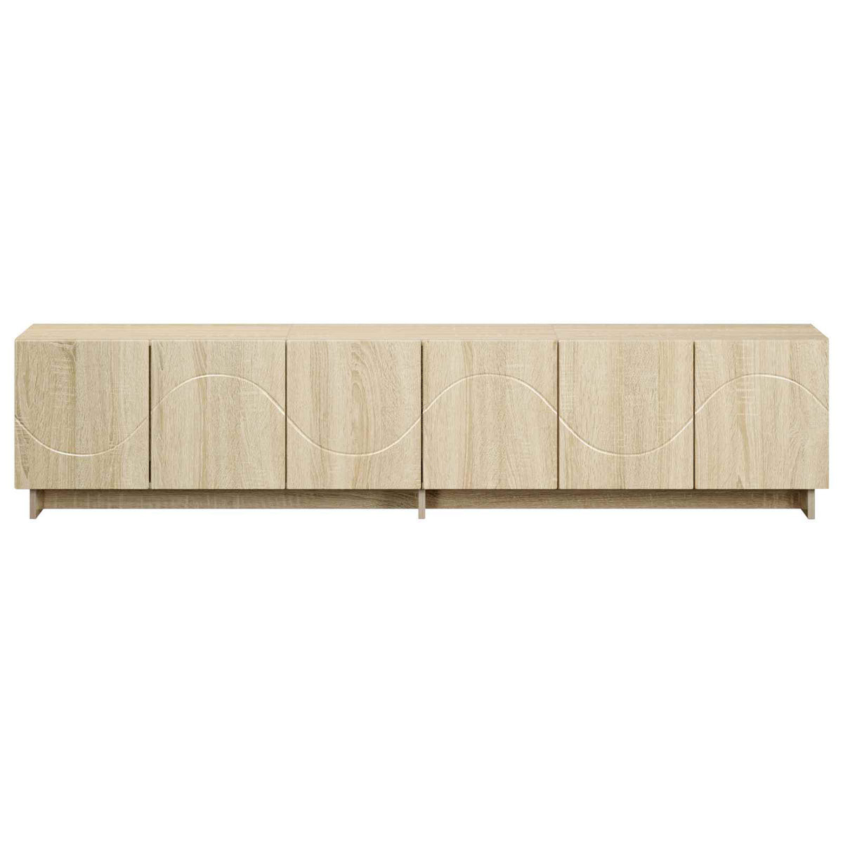 vidaXL TV Stand 180 x 34.5 x 40 cm Sonoma Oak Engineered Wood